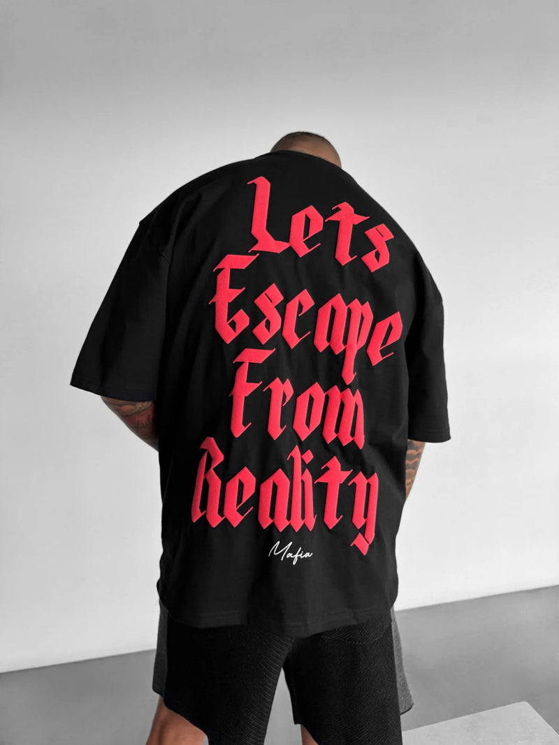 Let's Escape Oversized T Shirt